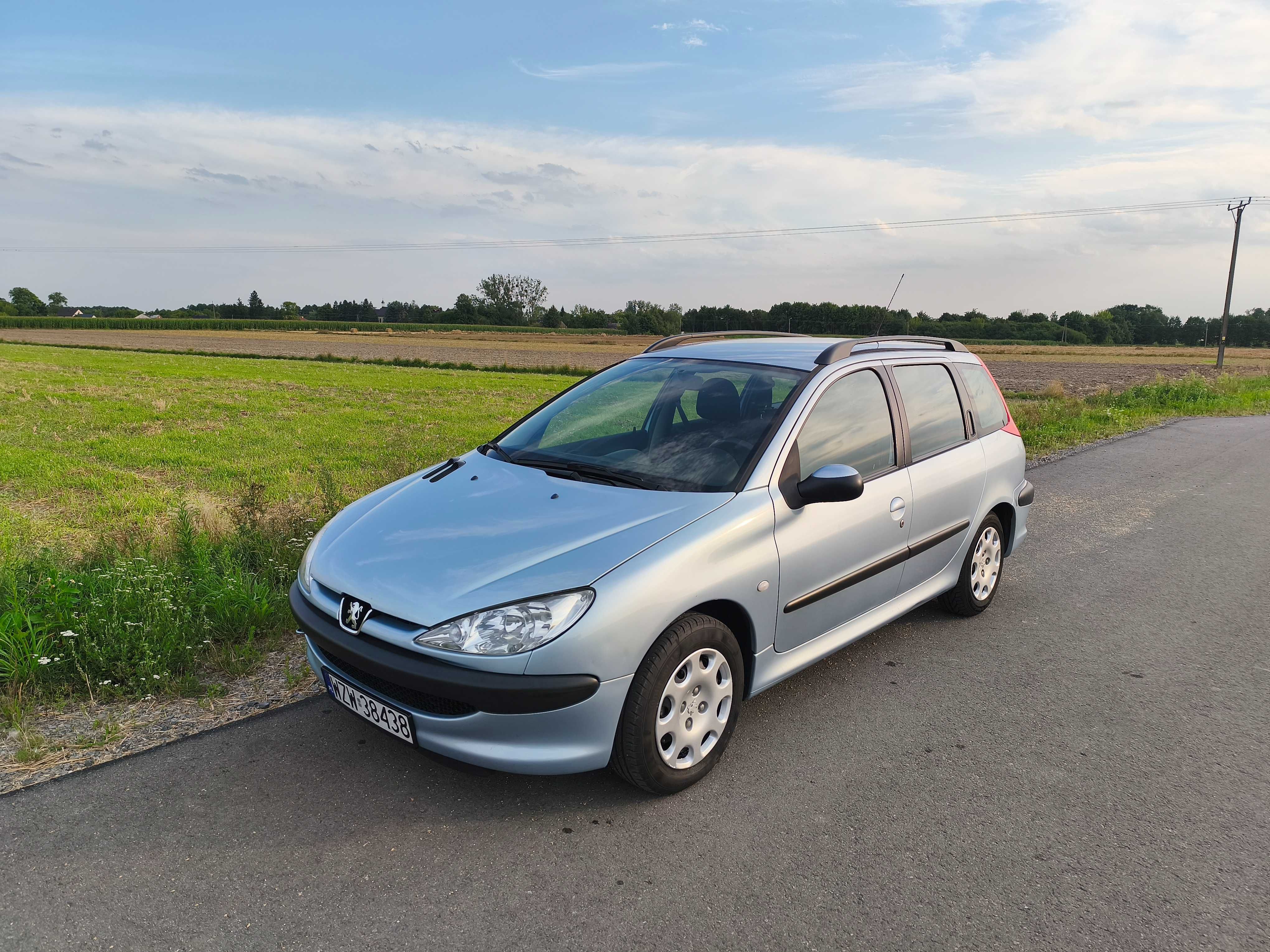 Peugeot 206 SW Klima 1.4 benzyna 2004r 162tys km.