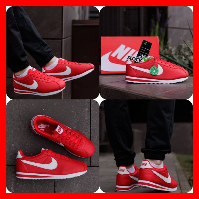 АКЦІЯ ‼️ Кросівки Nike Cortez Red / Червоні Nike Cortez / ТОП ЯКІСТЬ