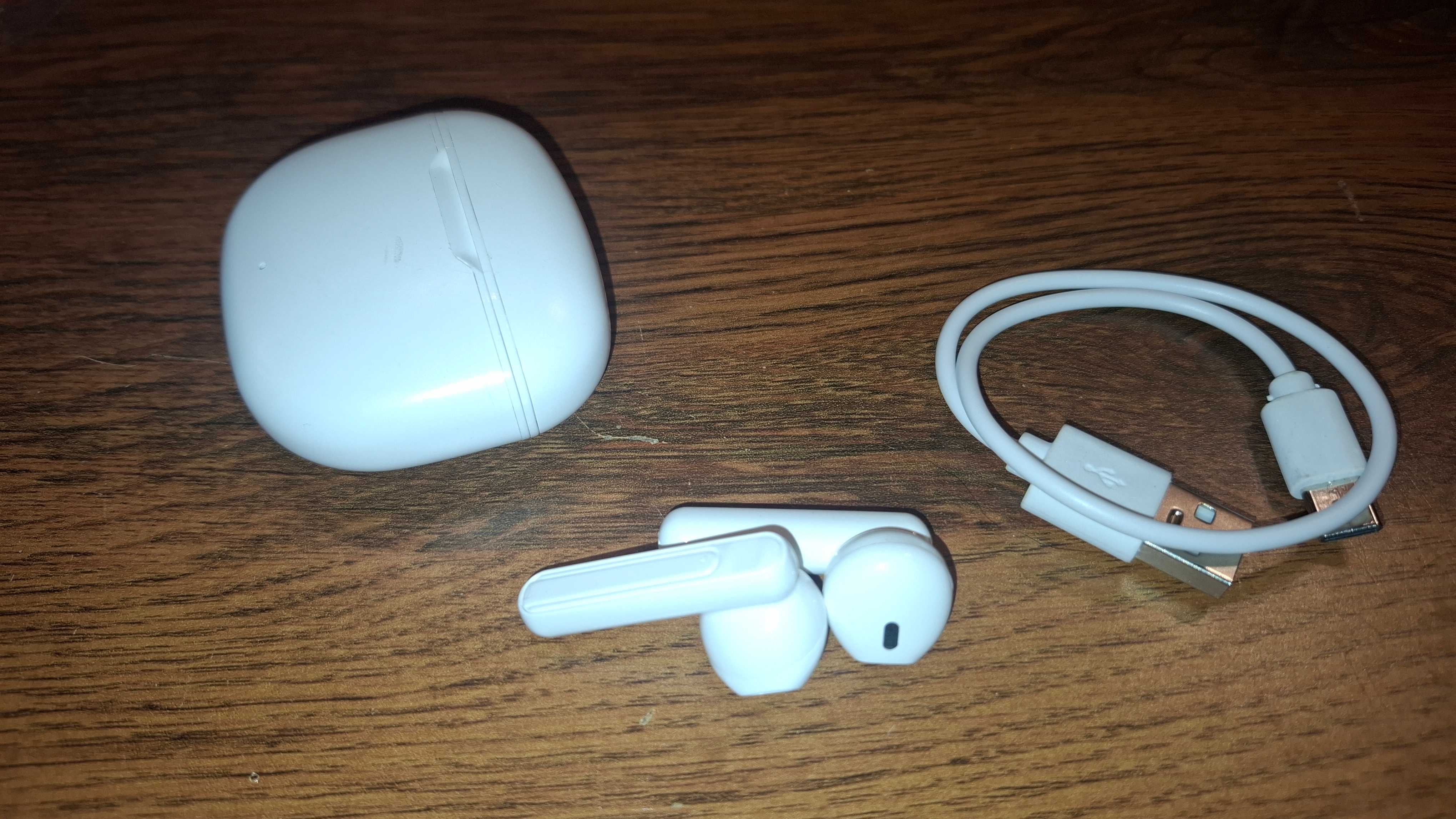 Słuchawki Bezprzewodowe Bluetooth - Białe