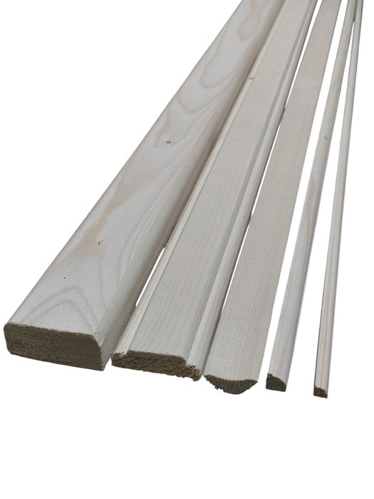 Drewno świerkowe – kantówki, deski, listwy, opaski, cokoły