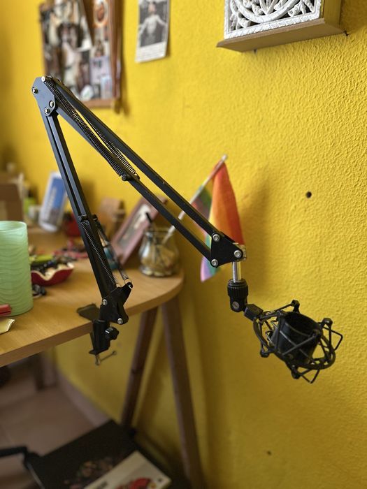 Microfone Marantz com suporte