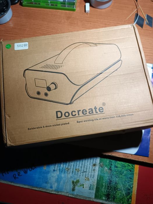 Апарат точкового зварювання...споттер. для акумуляторів Docreate