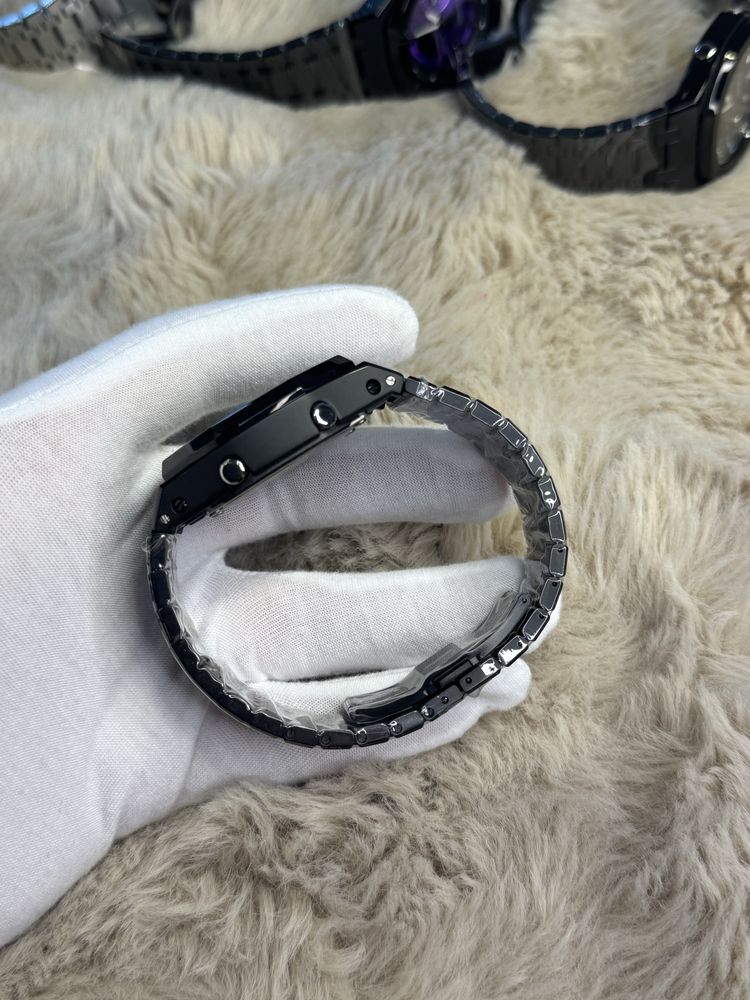 Casio G Shock 2100 black . Custom годинни. Оригінал , металевий корпус