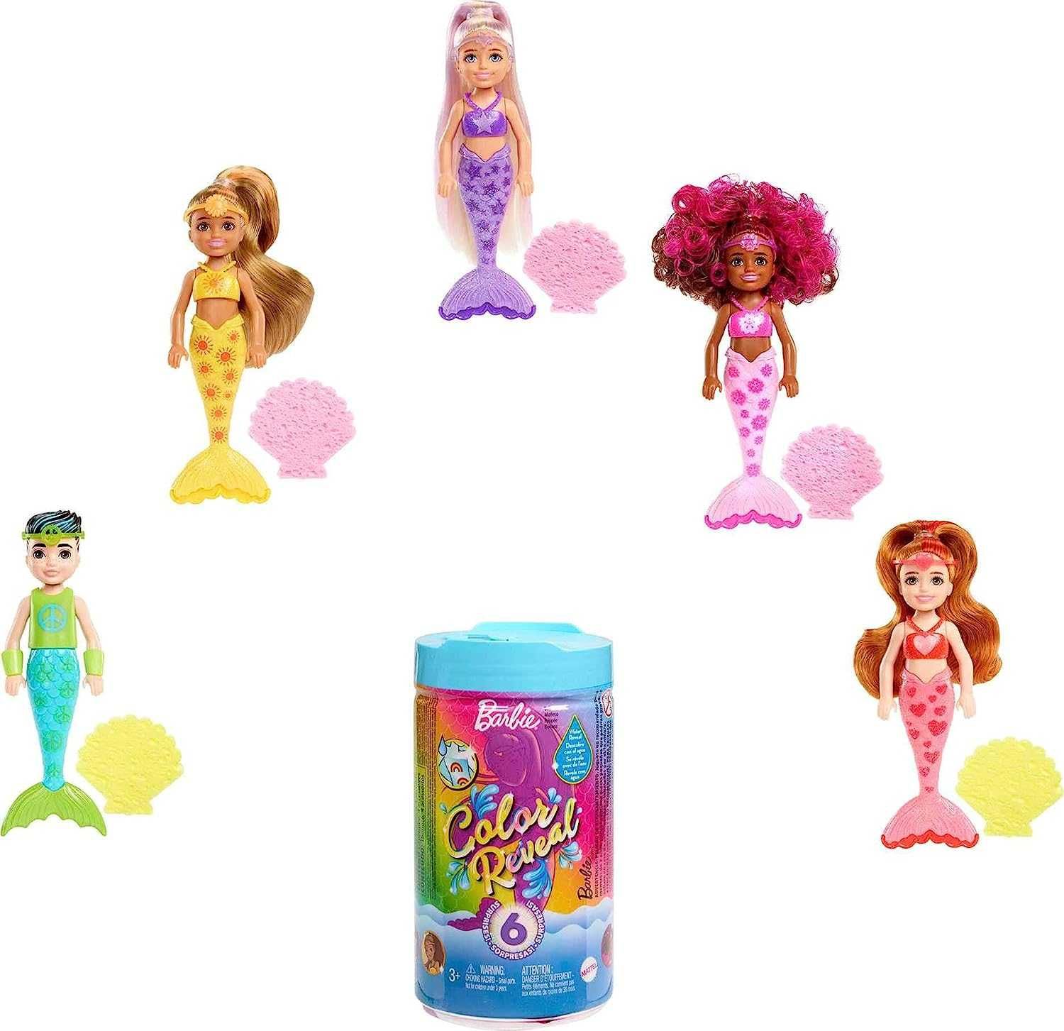 ОРИГИНАЛ! Кукла Барби Челси Сюрприз перевоплощение Barbie Color Reveal