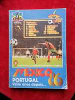 Mexico 86 Livro Oficial F. P. F. História Seleção Portugal TV Guia
