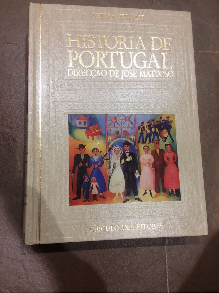 8 livros Historia de Portugal