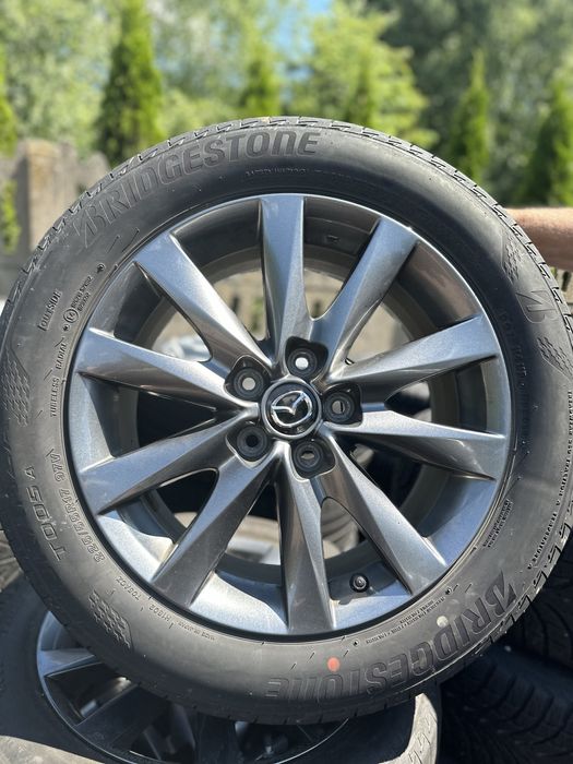 Całe koła Mazda rozmiar 17 225x55x17 Bridgestone