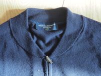 Sweter męski Charles Tyrwhitt 100% merino – granatowy, rozmiar L