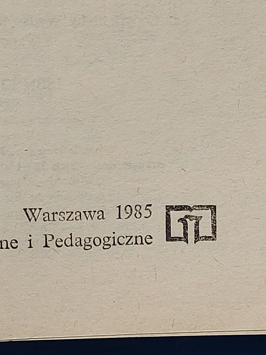 Książka Literatura Polska 1985rok