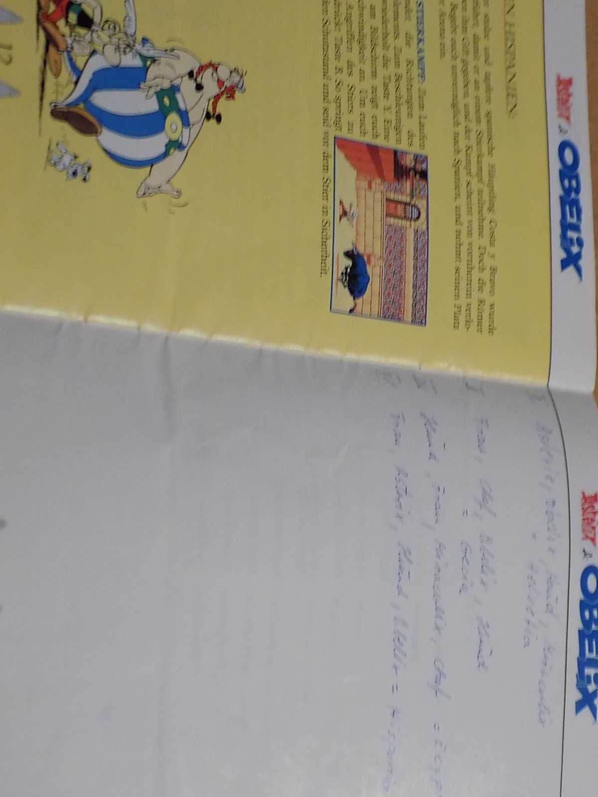 Asterix & Obelix z instrukcją Super Nintendo Entertainment System SNES