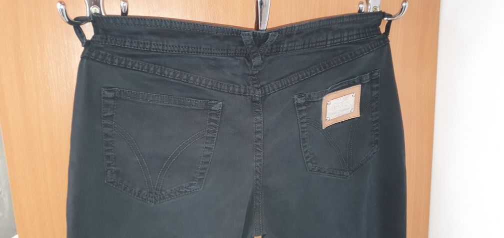 Spodnie czarne z lapmasami D&G