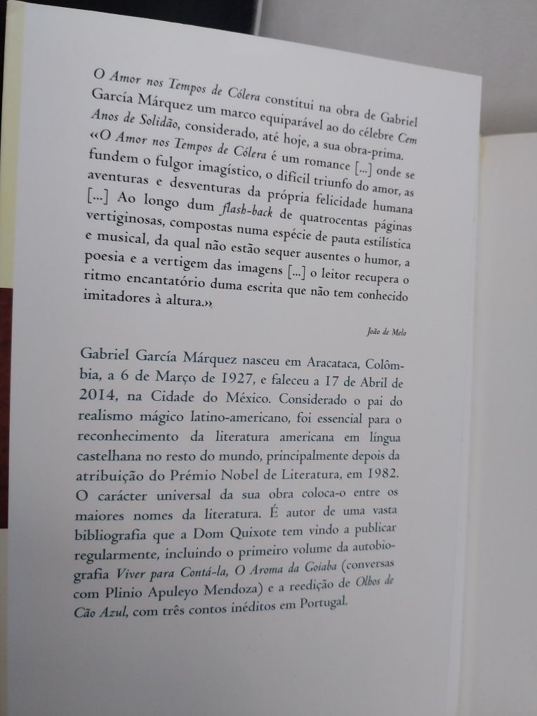O amor em tempo de cólera. Portes incluídos