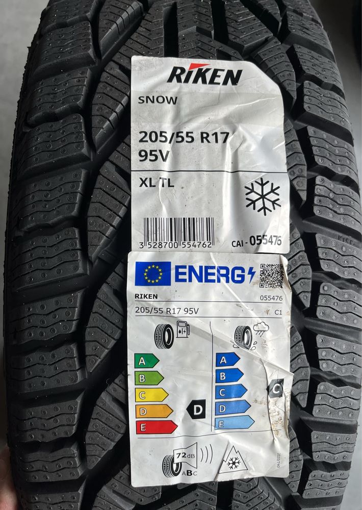 Koła Zimowe 17 VW Taigo T-Cross 205/55R17 Nowe 5x100 Zima 2024 R Line