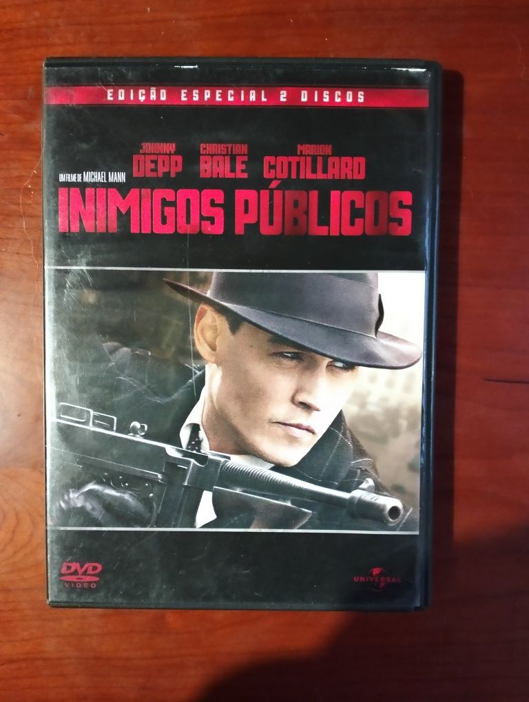 DVD duplo Inimigos Públicos