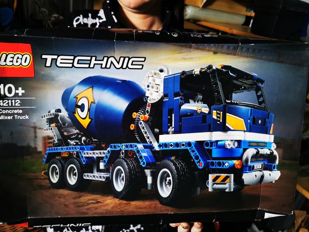 lego technic concrete mixer truck