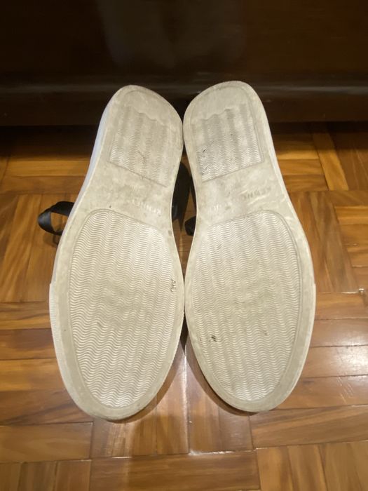 Ténis Acetinados Kenneth Cole Pretos - Novos