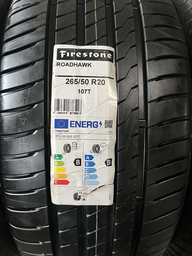 265/50/20 R20 Firestone Roadhawk 4шт нові