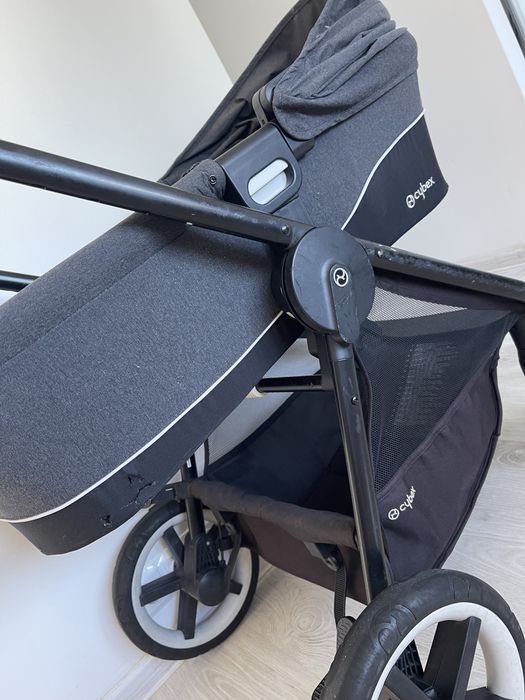 Sprzedam wózek Cybex Balios M 3w1 + Adaptery + Fotelik maxi cosi