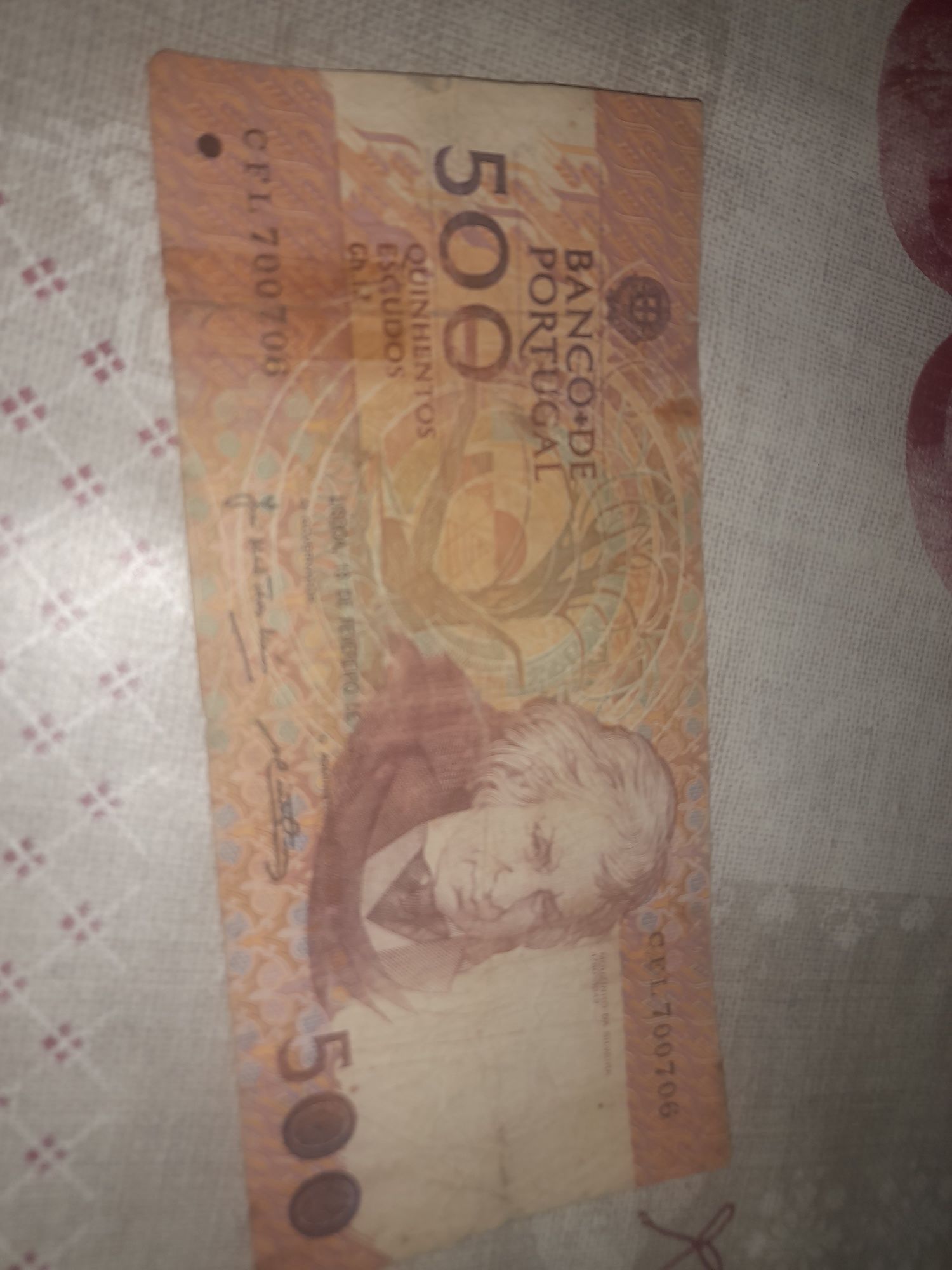 500 Escudos de 1987