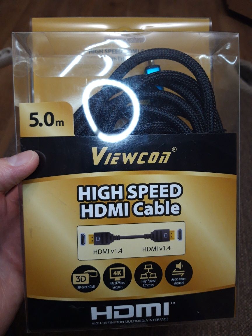 Кабель HDMI HDMI Viewcon 5 метров