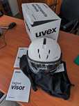 NOWY! Kask narciarski UVEX Instinct Visor white-black mat 59-61cm