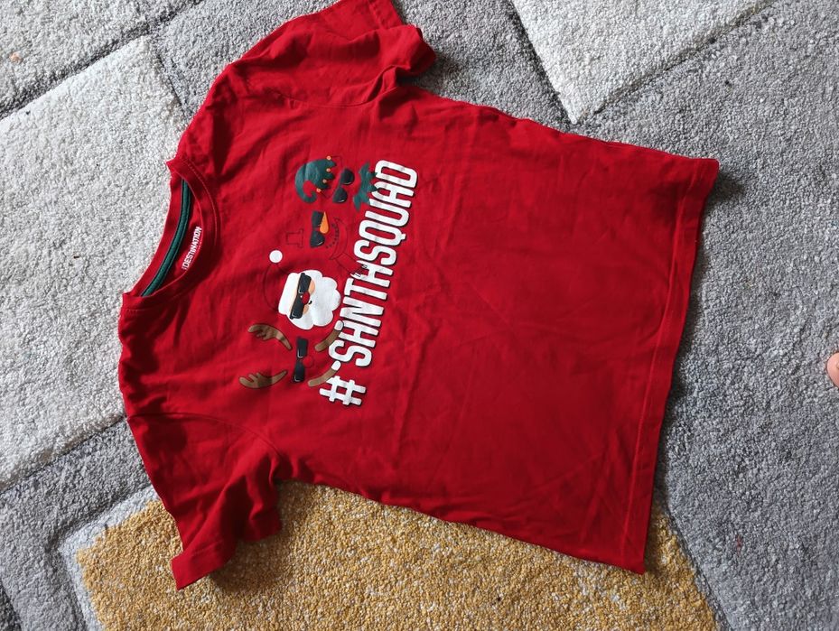 Sweterek świąteczny 134/140 h&m plus gratis