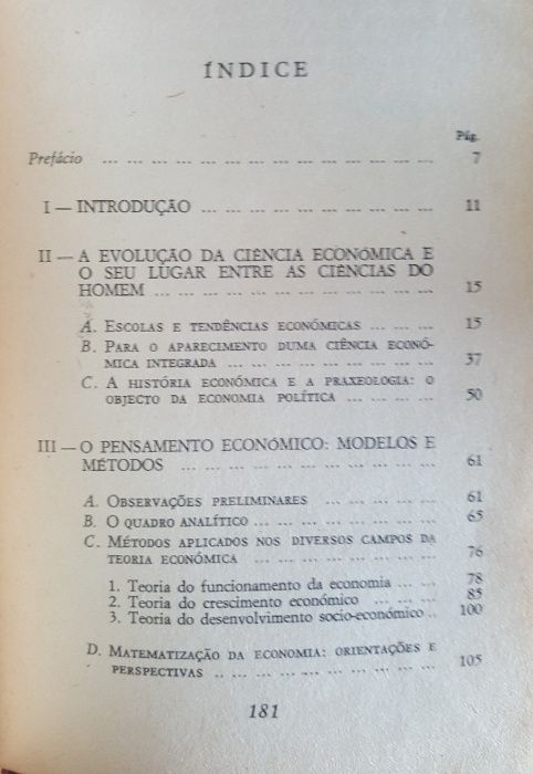 I. Sachs - A ciência económica