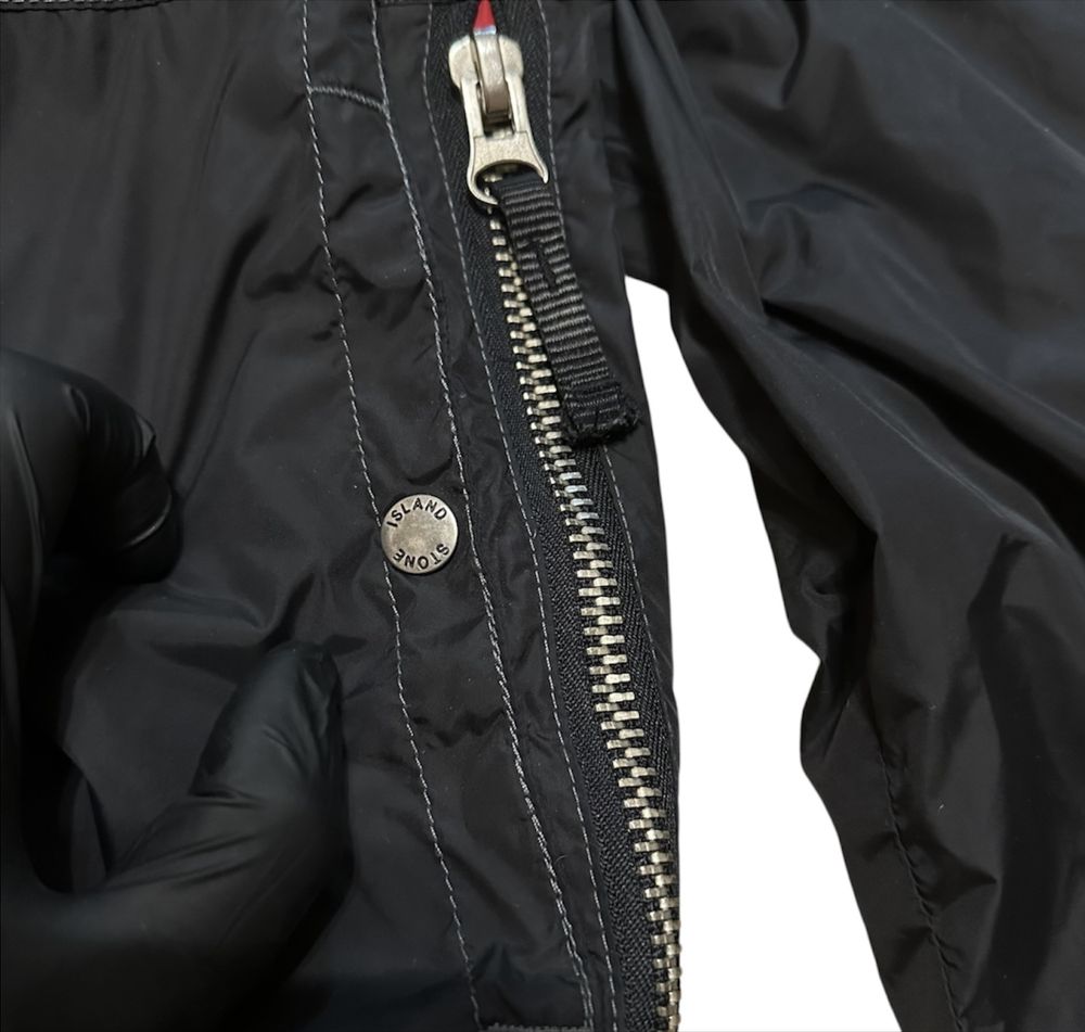 Куртка Stone Island vintage М розмір чорна нейлонова