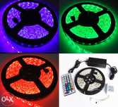 Fita de leds a cores rgb - nova
