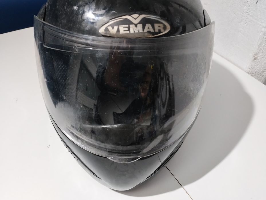 Capacete modular Vemar usado