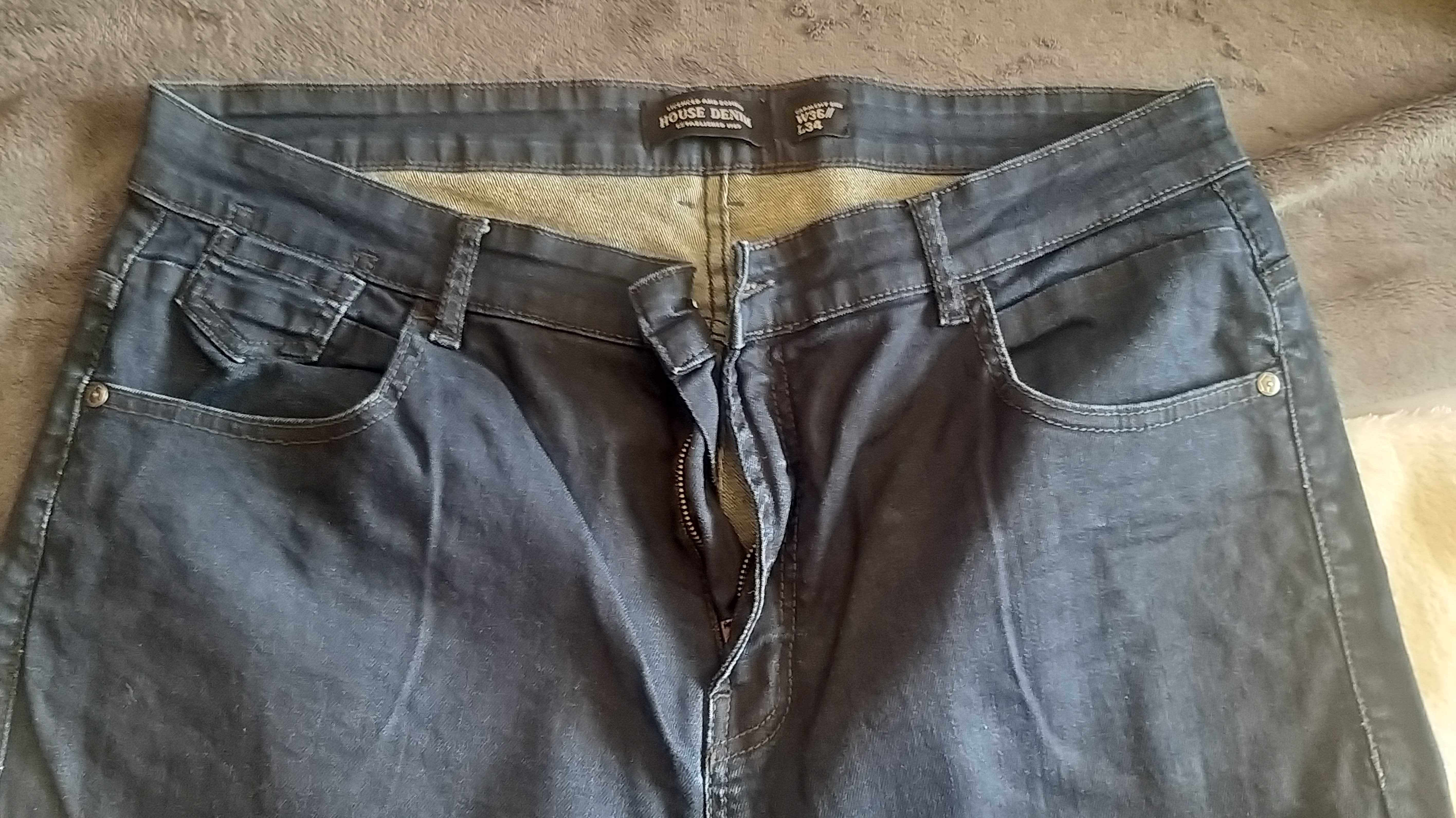 Spodnie męskie jeans House Denim W36/L34
