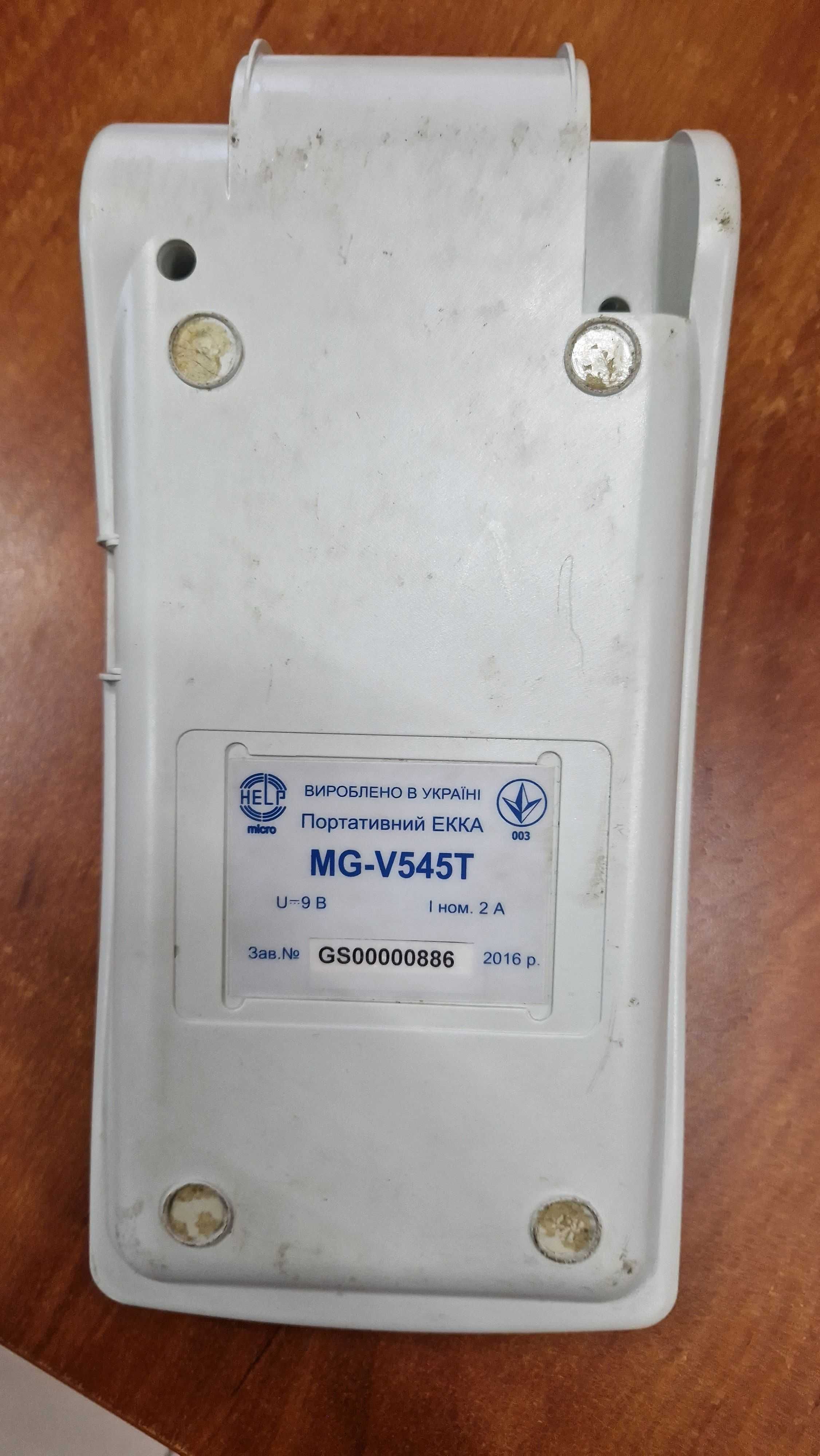 Кассовый аппарат MG-V545T б/у + сканер б/у + чековая лента