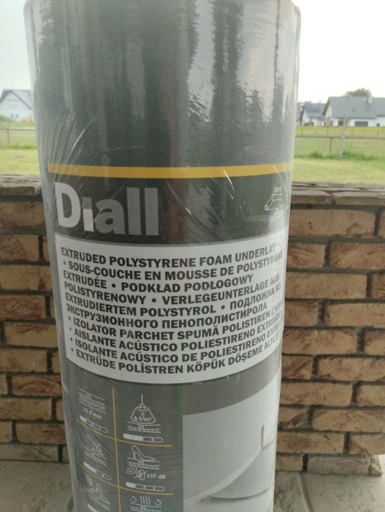 Podkład podłogowy polistyrenowy Diall