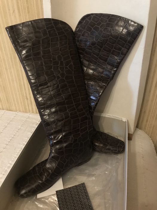 Сапоги  ботфорты Alberto Gozzi оригинал италия