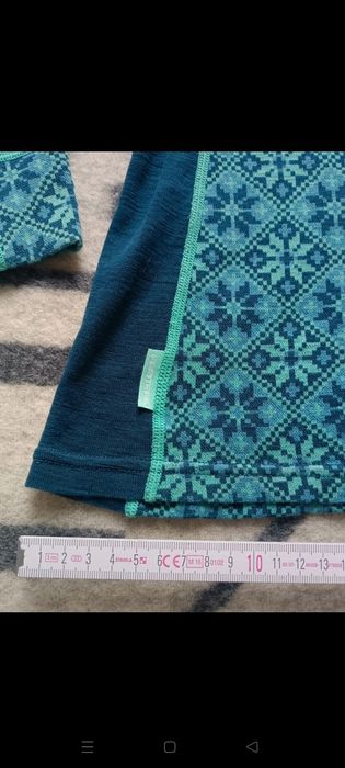 Bluzka z długim rękawem termiczna Kari Traa M/38/10, 100% merino. Budż