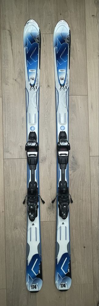 K2 AMP RX Narty 174cm / dla poczatkujacych i srednio-zaawansowanych