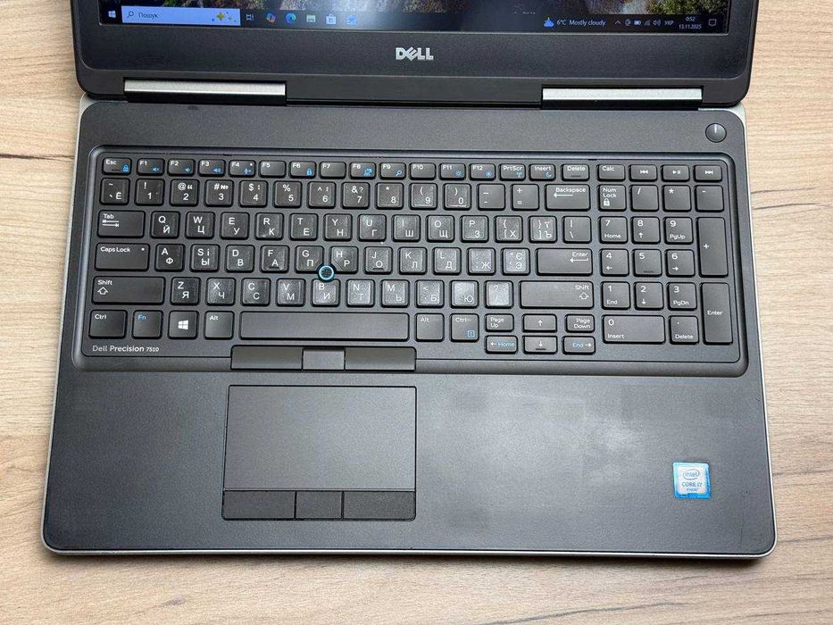 Игровой DELL Precision 7510 FHD ips i7-HQ 8 потоков GPU 2gb 16/SSD500