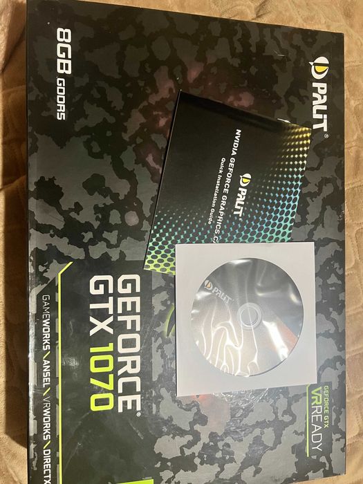Відеокарта Geforce GTX 1070 (8GB) Palit Game Rock ідеал