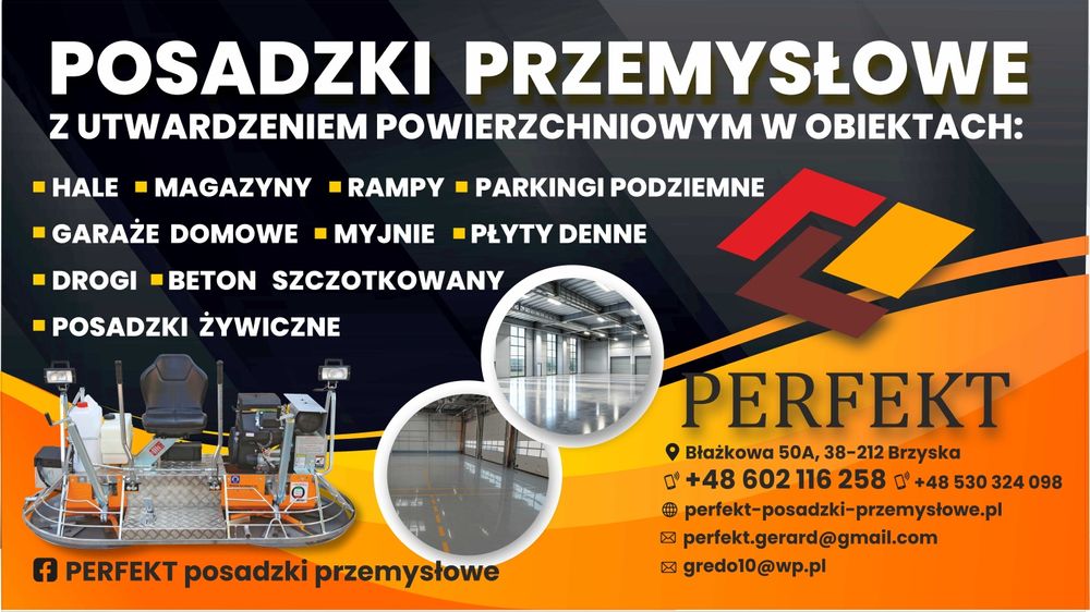 Posadzki przemysłowe