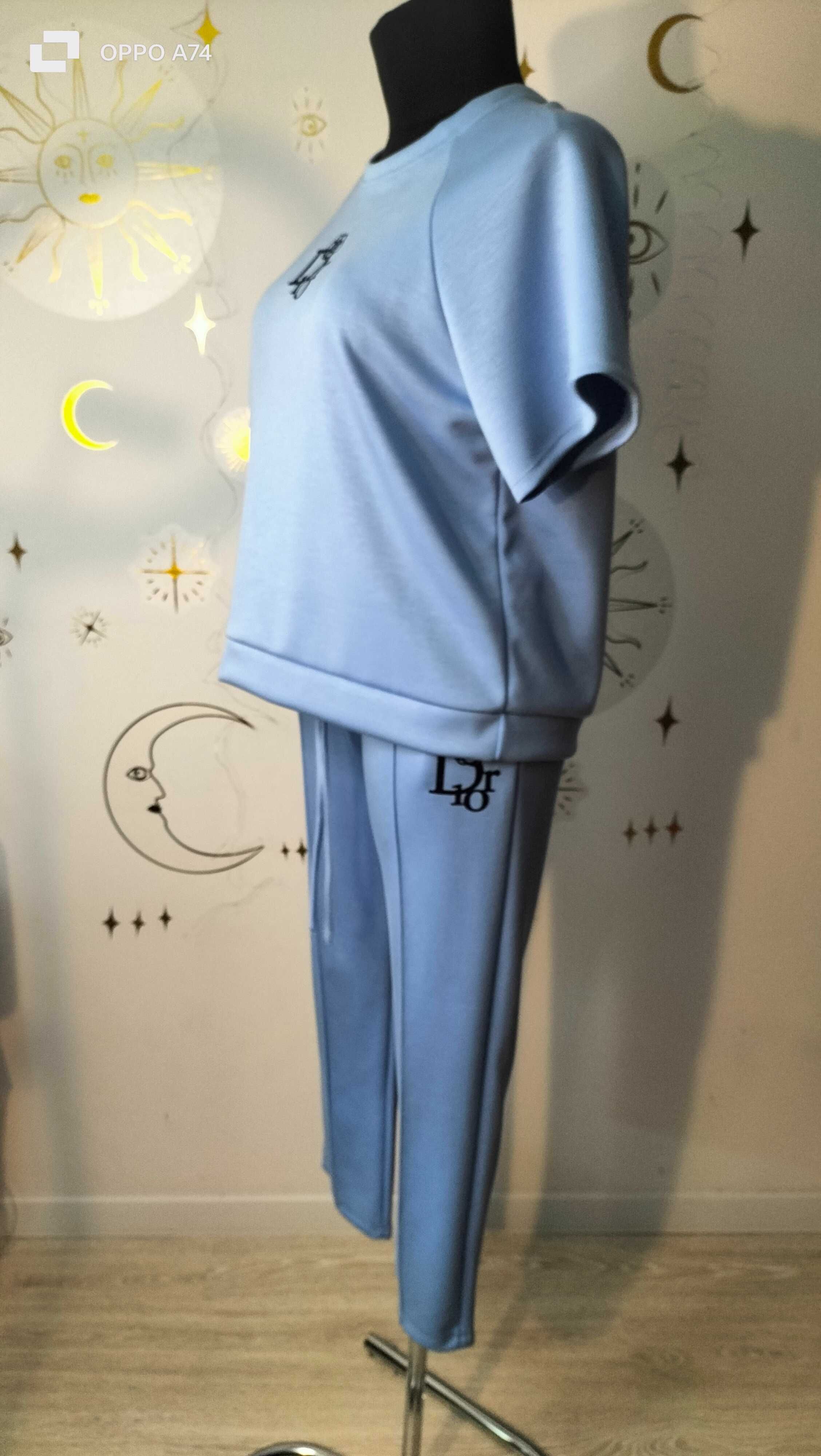 Wikiland M-2XL Komplet Masełko Bluza + Spodnie