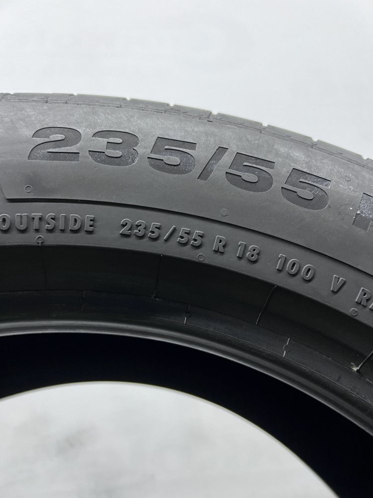 4шт літо 235/55/R18 2020р Continental Conti Sport Contact 5