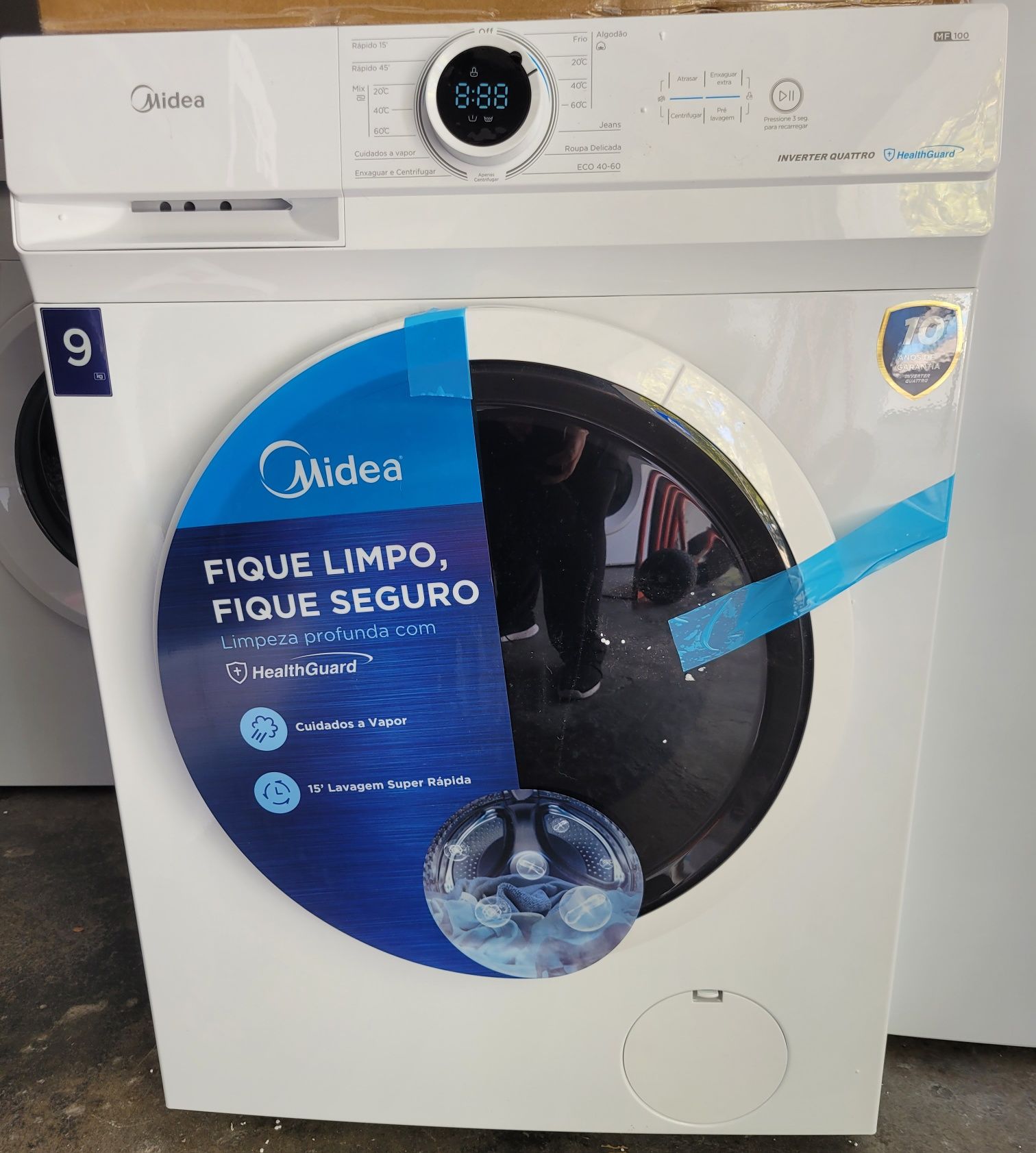 Máquina de lavar roupa midea 9kg