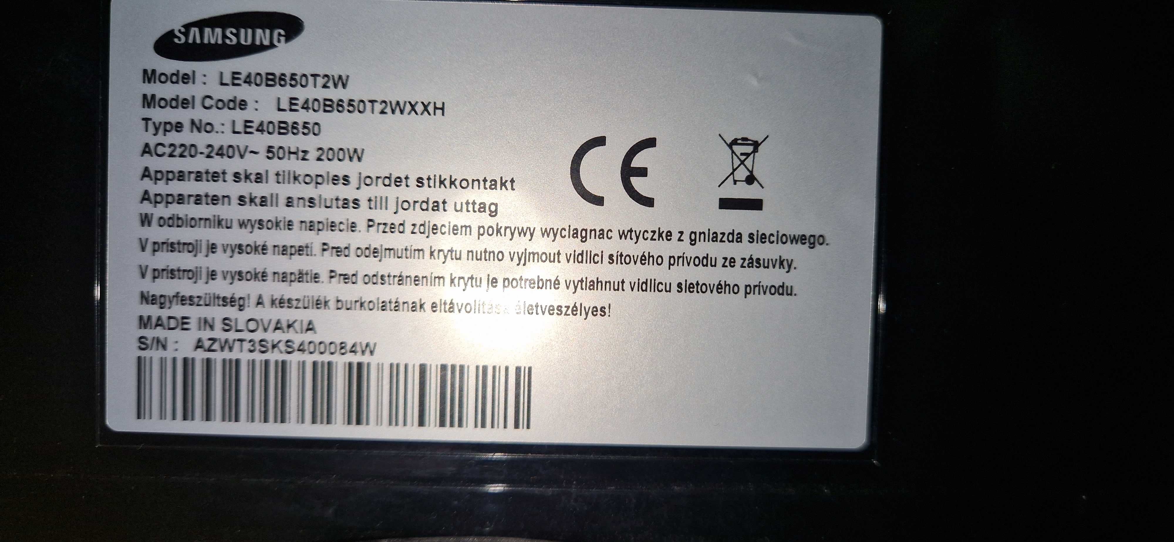 Telewizor LCD 40 cali