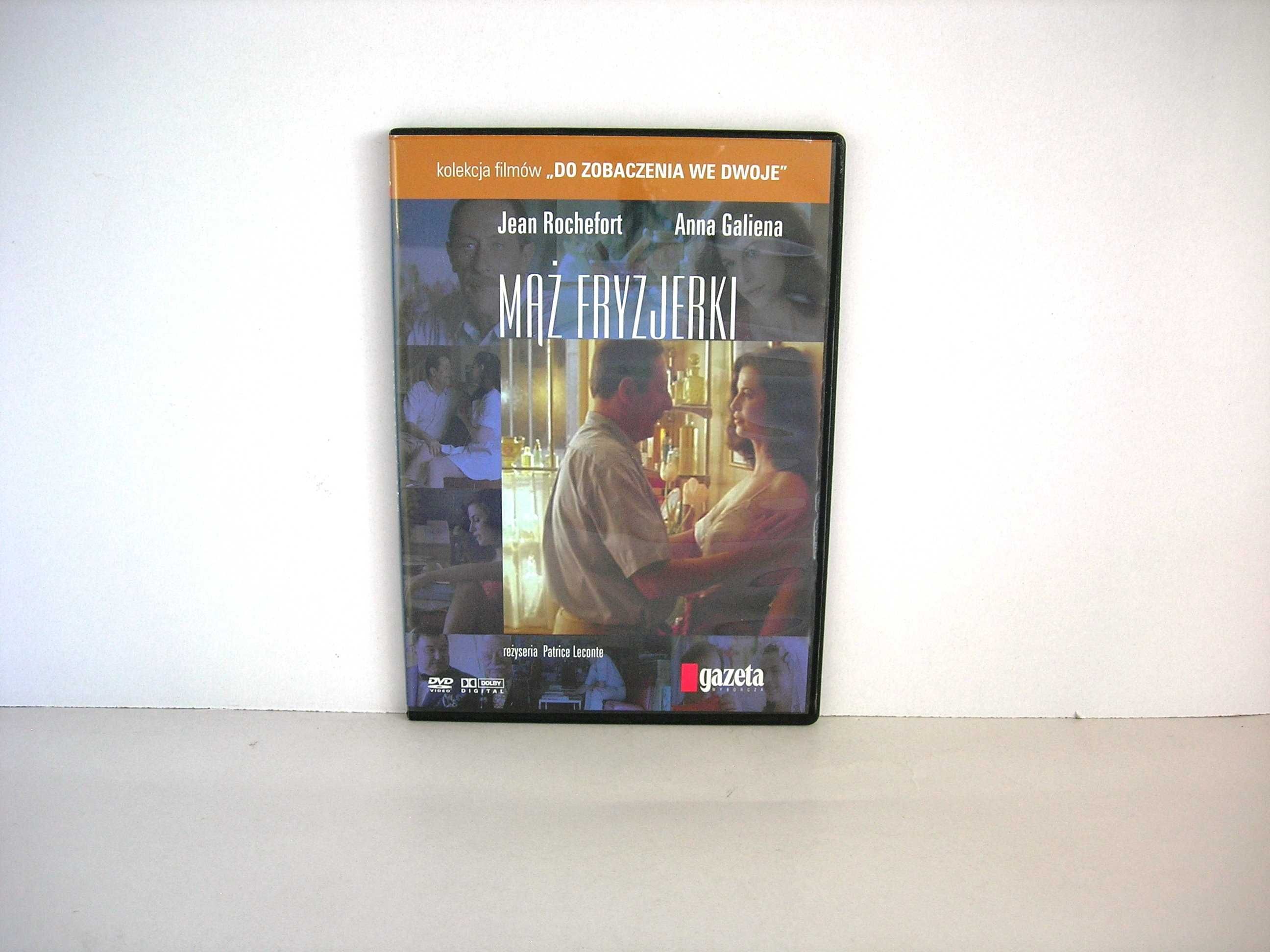 "Mąż fryzjerki" DVD Patrice Leconte 1990 seria Gazety Wyborczej