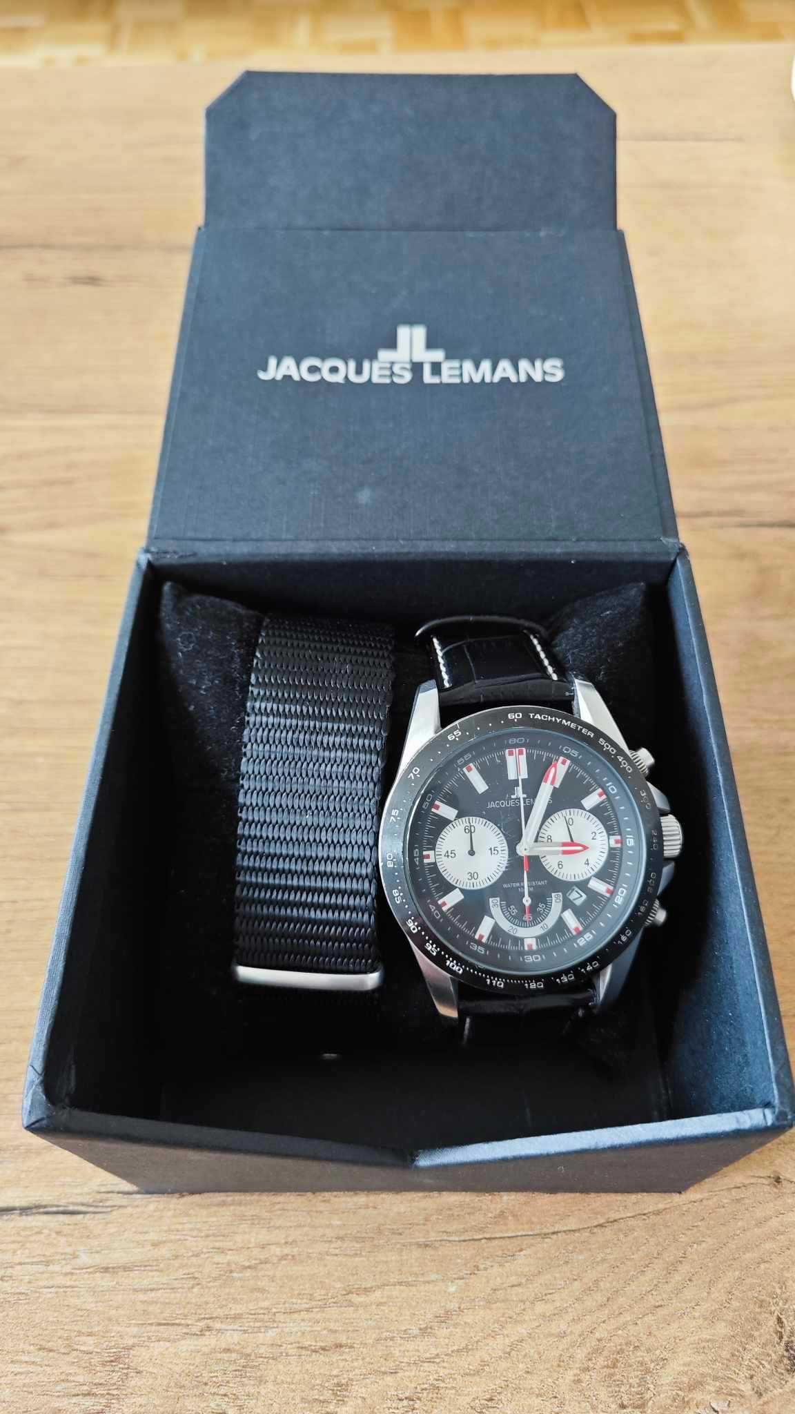 Zegarek Jacques Lemans Czarny 1-1756