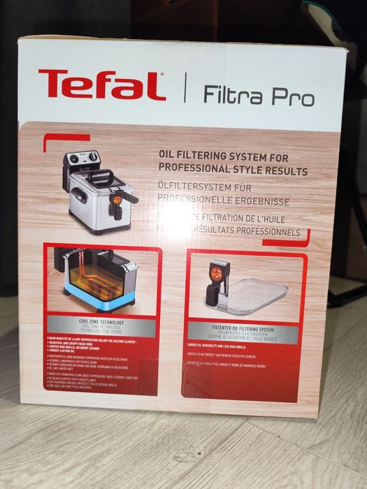 Нова Фритюрниця Tefal Filtra Pro FR511170