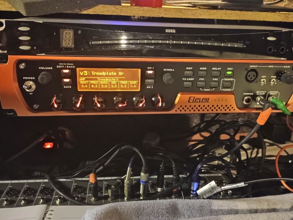 Eleven Rack procesor gitarowy, mesa, marshall