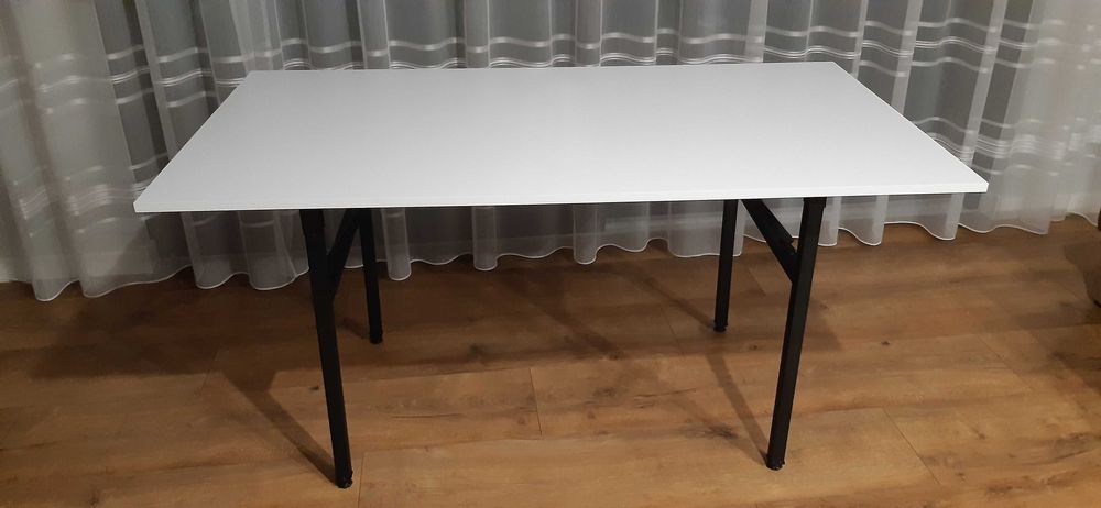 Stół składany 80x140cm solidny kompaktowy idealny na przyjęcie!