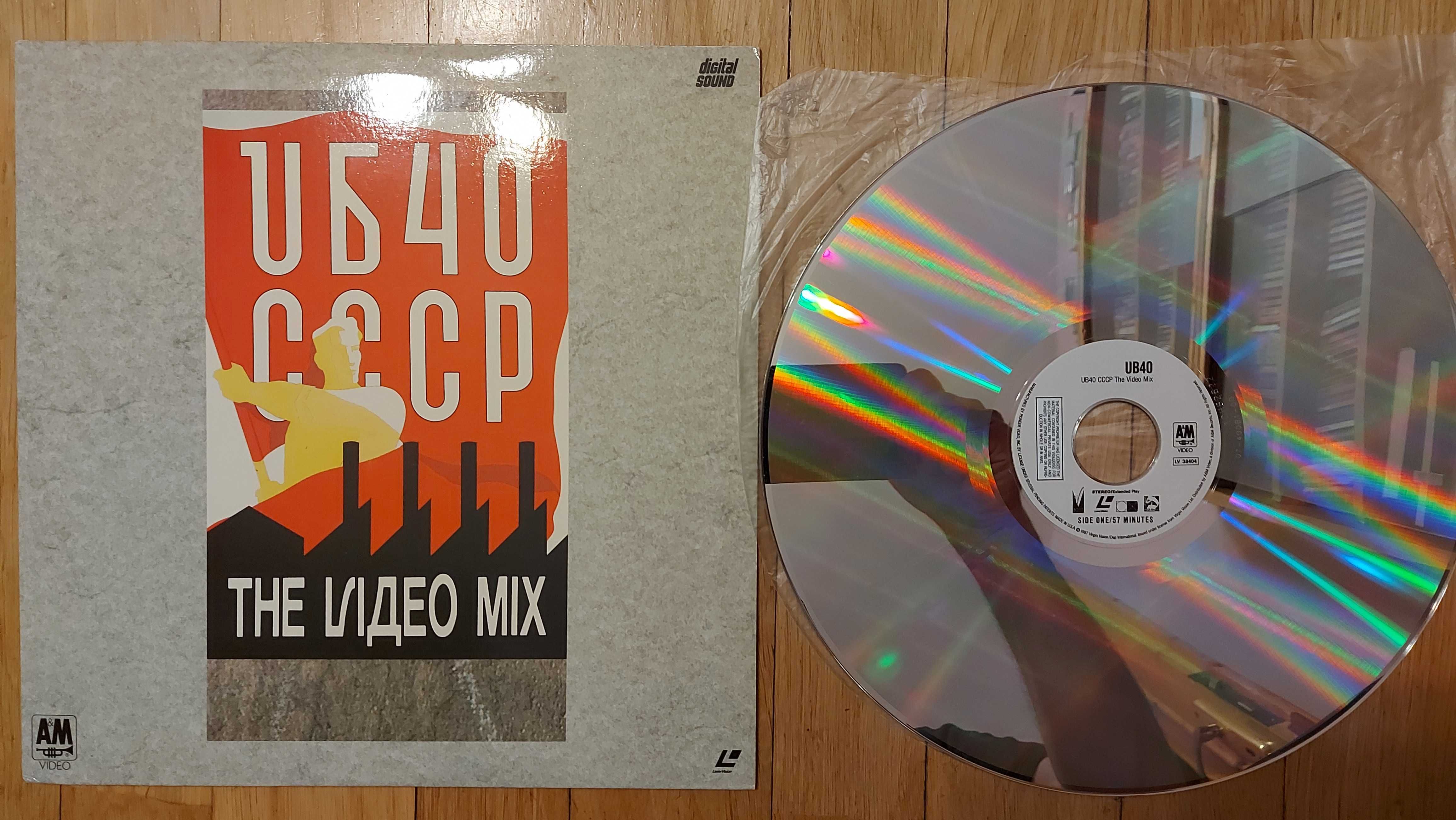 Laserdisc UB40 –UB40 CCCP - The Video Mix  1987  US (EX+/NM)