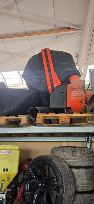 Kosz na trawe kosiarka agregat koszący kubota GCD600 Wysoki wysyp